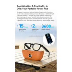 AI Glasses - X01 Ultra AI Translate Photochromic ChatGPT WiFi Call Camera