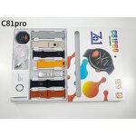Smart Watch Set - OEM C81 PRO Waterproof BT Call 7 Interchangeable Straps