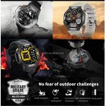 GPS Watch Manufacturer - KC91 1.39" IP68 GPS NFC GPT BT Call AI Assistant Sport