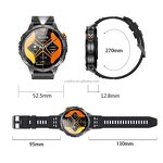 Smart Watch Manufacturer - OEM K69 2025 1.75" Amoled 730Mah 5ATM Magnetic Charge
