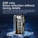 Lavalier Mic - SX101 DSP BT5.3 AI Noise Reduction Mini Vlog Microphone