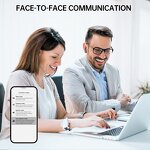 TWS Earbuds - OEM JIM19 AI Translation Touch Display ENC Meeting Record