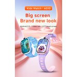 Kids Smart Watch - OEM AS10 2025 4G SIM GPRS IP67 Real-time Tracking