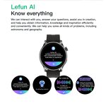Smart Watch Manufacturer - 2025 LC302T 1.32" IP68 HR BT Call AI Translation Music