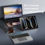 Wireless Keyboard - Ibox 11 Mechanical USB-C Scissor Foldable Touchpad