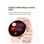 Smart Watch Manufacturer - OEM ET491 2026 Women SOS BT Call HR BP AI Answer