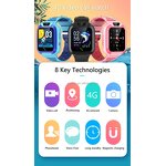 Kids Smart Watch - 2025 W11 4G SIM Camera LBS WIFI Dial Call Calculator