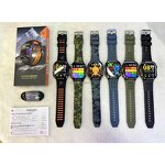GPS Sports Watch - 2026 HT36 IP68 2.01" TFT HR Music BT Calling Flashlight