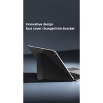 Wireless Keyboard - Ibox11 Foldable BT Touch Pad Leather Case Laptop