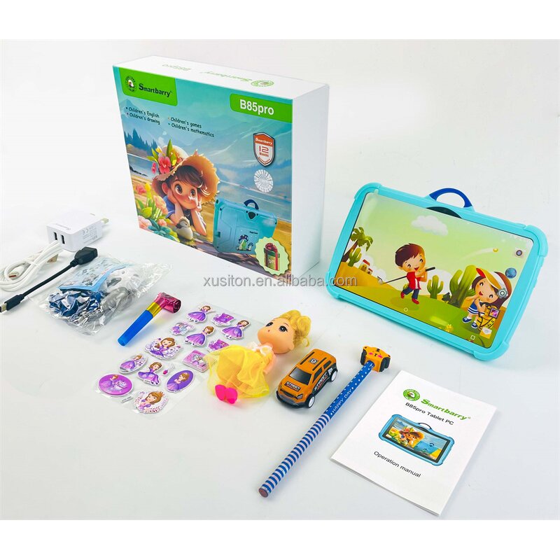 Kids Tablet - B85pro 7" 1+8GB Dual Camera Android 7.0 Rugged Gift