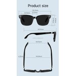 Smart Glasses - 2026 V6Max UV400 Music Call TWS Earphone Sport Fashion