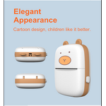 Label Printer - A8A Durable Battery Portable Wireless Web Photo Printer