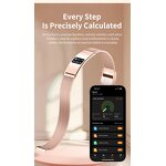 Smart Bracelet Manufacturer - OEM B8 Lady Menstrual HR BP IP68 Multisport Fashion