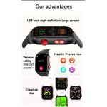 Smartwatch Manufacturer - OEM HT23 1.83" Big Screen Flashlight BP Health Monitor