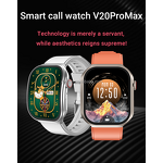 Smartwatch Manufacturer - OEM V20Promax 2026 2.09" Curved BT Call HR Sleep Monitor