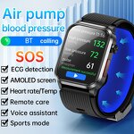 Smart Watch Manufacturer - P300 PRO AMOLED Air Pump BP ECG BT Call Remote SOS