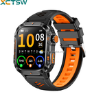GPS Sports Watch - 2026 HT36 IP68 2.01" TFT HR Music BT Calling Flashlight
