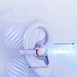 Open Ear Headphones - X02 Fashion Earrings 360 Panoramic Sound Sports