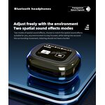 Wireless Earphones - LX-20pro 2025 Ear-hook Screen BT Call Music ACN