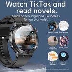 4G Smart Watch - AD300 ECG Sleep GPS TikTok NFC SOS Men Women Health