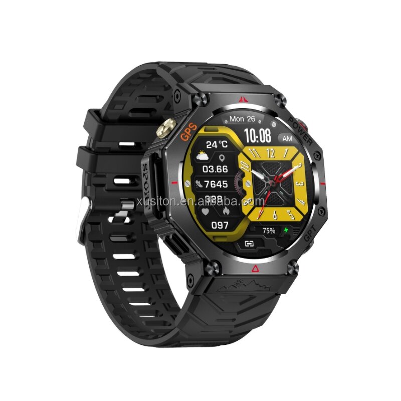 GPS Watch Manufacturer - OEM KC91 1.39" IP68 GPS NFC GPT BT Call AI Assistant