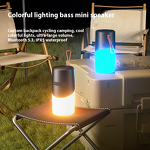 Speaker Manufacturer - 2025 Portable Bluetooth RGB 5W Outdoor Waterproof Gift