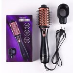 Hair Styler Manufacturer - 1200W 5-in-1 Curler Straightener Air Brush Negative Ion