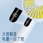 Fan Manufacturer - V10 Pro Rechargeable Digital Handheld Mini Display Phone Holder