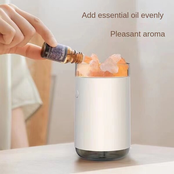 Humidifier Manufacturer - Xiaojing Salt Lamp Home Air Purification Desktop Replenishment