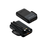 Power Bank Manufacturer - 10000mAh Built-in Cable Large Capacity Customizable Logo