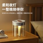 Humidifier Manufacturer - Double-nozzle Aromatherapy Smart Bedroom Nightlight Silent