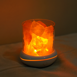 Humidifier Manufacturer - Ultrasonic Aromatherapy Negative Ions Salt Lamp LED USB