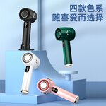 Fan Manufacturer - High-speed Handheld Digital Display USB Rechargeable Outdoor