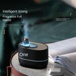 Diffuser Manufacturer - Rocket Flame Home Desktop Small Night Light Intelligent