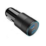 Car Charger Manufacturer - 60W PD Dual USB Type C QC2.0 ABS Material Fast Charging