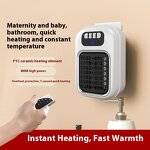 Heater Manufacturer - Portable Mini Remote Control Safe Fast-heating Fan