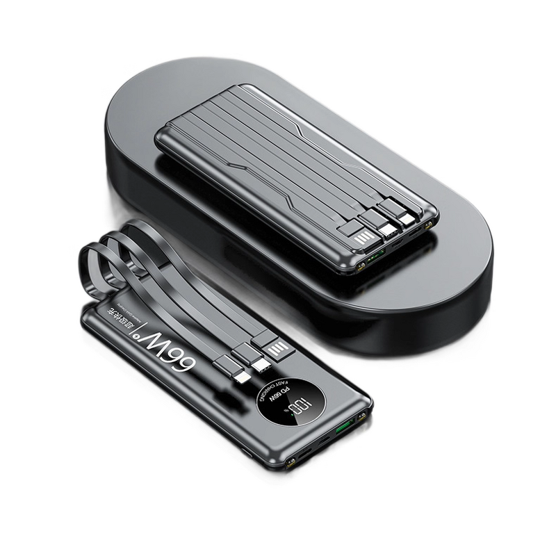 Power Bank Manufacturer - Jason 66W 10000mAh LCD Fast Charging Type-C Travel