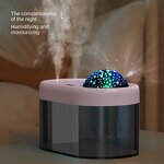 Humidifier Manufacturer - Dual Nozzle Starry Sky Projection Car-mounted Battery