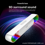 Speaker Manufacturer - 2025 Bluetooth RGB LED High Power Stereo IPX7 Desktop