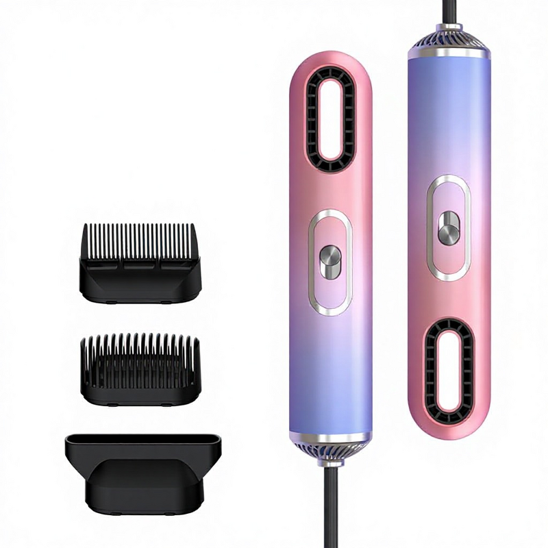 Hair Styler Manufacturer - 3 in 1 Electric Hot Air Straightener Curler Blow Dryer