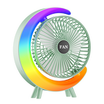 Fan Manufacturer - Desktop USB Charging Colorful Night Light Air Circulation Silent