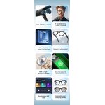Smart Glasses Manufacturer - GS380 AI Audio Video Recording LED Light 200W