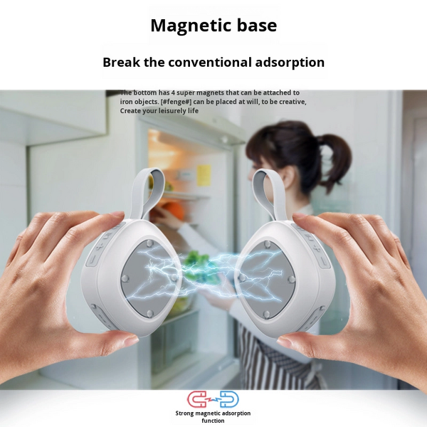 Speaker Manufacturer - 2025 Portable Mini Bluetooth Fabric Waterproof Magnetic