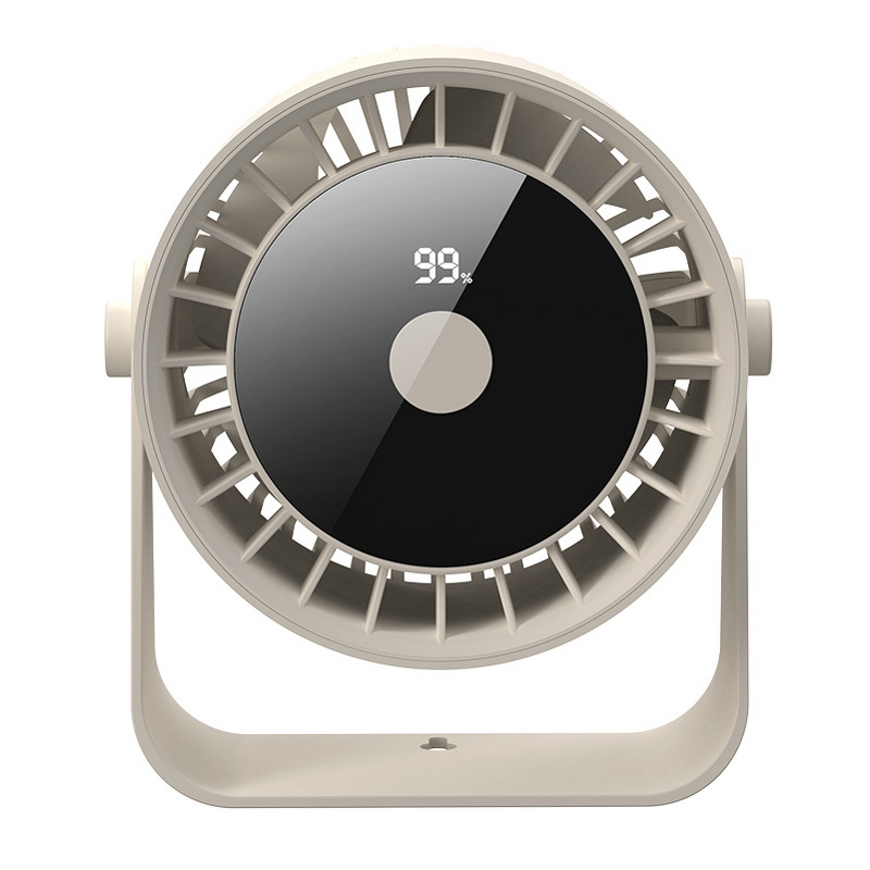 Fan Manufacturer - USB Rechargeable Silent Turbine Wall-Mounted Plastic Circulation