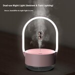 Humidifier Manufacturer - USB Magnetic-suction Floating Ball Night Light Aromatherapy