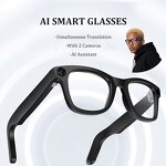 Smart Glasses Manufacturer - New Arrivals 2025 AI Camera with Chat Gpt AR Smart Glass Film 800W Pixel Camera