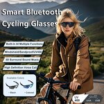 Sports Sunglasses Manufacturer - Men's Bicycle Riding with Bluetooth Smart Wearable and Safety Blue Tooth