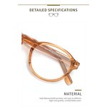 Eyeglass Frames Manufacturer - 2024 Mazzucchelli Acetate Unisex Solid Pattern Classic for Young Girls