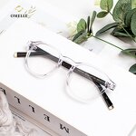 Eyeglasses Frames Manufacturer - OMELLE New High-end Anti Blue Light Fashion Elegant Transparent Optical
