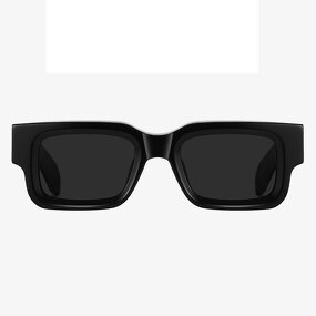 Sunglasses Manufacturer - Omelle Women's Trendy Blue Acetate HD Nylon Lenses Large Square Polarized Tac Material